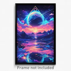 Movie Art Poster - Fantastic Tostada (Psychedelic Retro Weird Film Print)