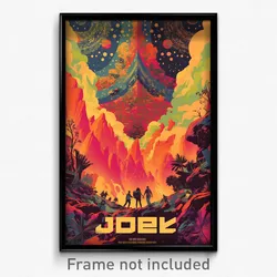 Hebrew Movie Poster - Warped Retreat (Israel Psychedelic Art Retro Film Print)