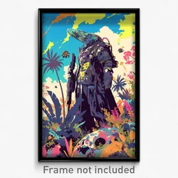 Movie Art Poster - Pleasant Movie Studio (Psychedelic Retro Weird Film Print)