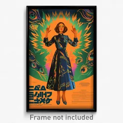 Greek Movie Poster - Woman Feeling Envy, Offbeat Grey Dress (Greece Art Print)