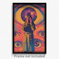 French Movie Poster - Girl Feeling Trust, Reflecting Straitjacket (Art Print)