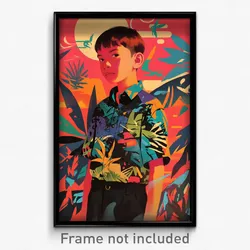 Vietnamese Movie Poster - Boy Feeling Shameless, Immaterial Puffy Short Sleeve