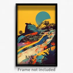 Spanish Movie Poster - Harmonious Ridgeline (Spain Retro Film Art Print)