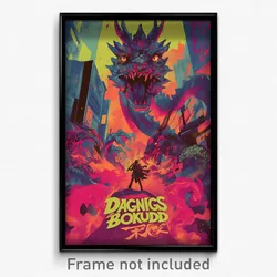 Icelandic Movie Poster - Dangerous Boulevard (Iceland Retro Film Art Print)