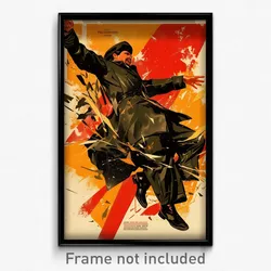 Spanish Movie Poster - Man Feeling Puzzled, Spanish Impossible Clothes (Print)
