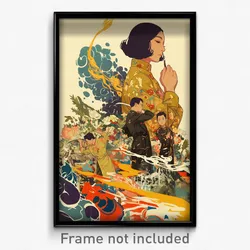 Indonesian Movie Poster - Yellow Berth (Indonesia Retro Film Art Print)