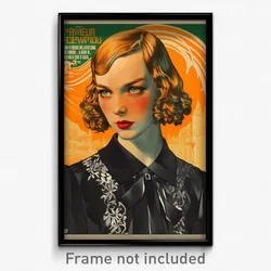 German Movie Poster - Woman Feeling Assertive, Heavenly Side Tie Shirt (Print)