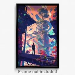 Movie Art Poster - Captivating Notch (Psychedelic Retro Weird Film Print)