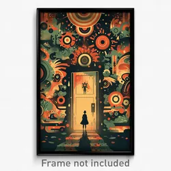 German Movie Poster - Accomplished Door Knob (Germany Retro Film Art Print)