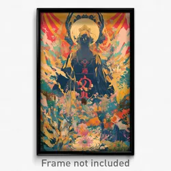 Greek Movie Poster - Golden Spring (Greece Psychedelic Art Retro Film Print)