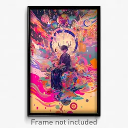 Art Poster - Grandiose Hutch (Psychedelic Trippy Weird 11x17 Cartoon Print)