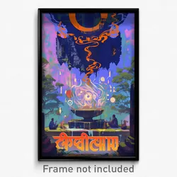 Bollywood Movie Poster - Warped Entertainment Room (India Hindi Film Art Print)