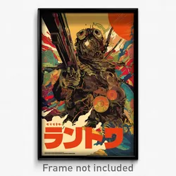 Thai Movie Poster - Silver Barracks (Thailand Psychedelic Art Retro Film Print)