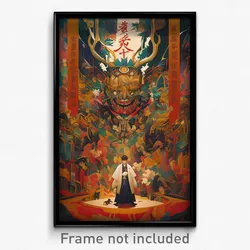 Chinese Movie Poster - Massive Stained Glass (China Retro Film Art Print)