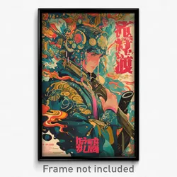 Vietnamese Movie Poster - Man Feeling Apprehension, Awesome Hair Beads (Print)
