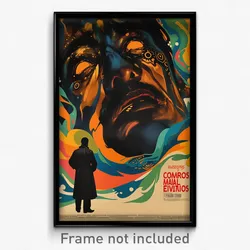 Mexican Movie Poster - Man Feeling Discontentment, Warm Neck Tassel (Art Print)