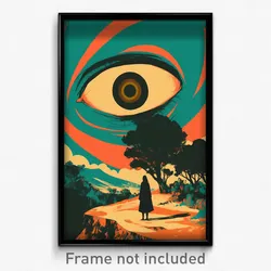 Mexican Movie Poster - Evergreen Ramp (Mexico Psychedelic Art Retro Film Print)