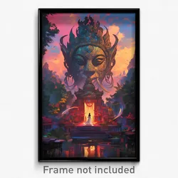 Thai Movie Poster - Impeccable Statue (Thailand Retro Film Art Print)