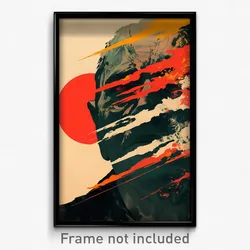 Spanish Movie Poster - Coarse Channel (Spain Psychedelic Art Retro Film Print)