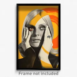 German Movie Poster - Girl Feeling Happy, Silver Grey Leota (Germany Art Print)