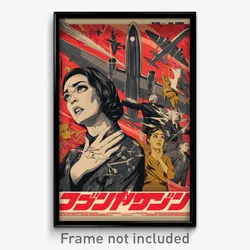 Indonesian Movie Poster - Woman Feeling Surprise, Grand Layered (Art Print)