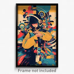 Brazilian Movie Poster - Dense Maze (Brazil Psychedelic Art Retro Film Print)