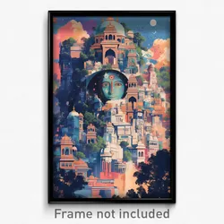 Bollywood Movie Poster - Tremendous Historical Architecture (India Hindi Print)