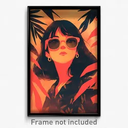 Vietnamese Movie Poster - Girl Feeling Restlessness, Gorgeous Eyewear Strap