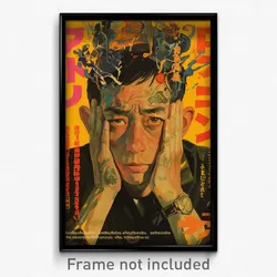 Thai Movie Poster - Man Feeling Melancholy, Mysterious Yellow Hairband (Print)
