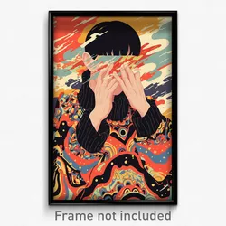 Mexican Movie Poster - Boy Feeling Submissive, Genuine Red Sweater (Art Print)