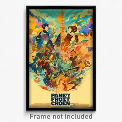 French Movie Poster - Fancy Scrub (France Psychedelic Art Retro Film Print)
