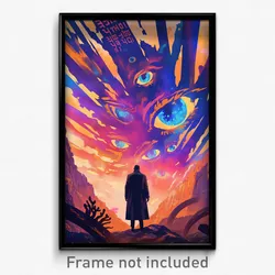 Hebrew Movie Poster - Lost Smithy (Israel Psychedelic Art Retro Film Print)