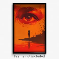 Brazilian Movie Poster - Deadly Pond (Brazil Psychedelic Art Retro Film Print)