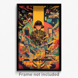 Indonesian Movie Poster - Spherical Laboratory (Indonesia Retro Film Art Print)