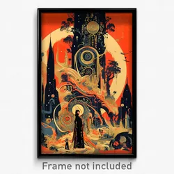 Thai Movie Poster - Striking Track (Thailand Psychedelic Art Retro Film Print)