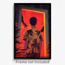 Indonesian Movie Poster - Stylish Door (Indonesia Retro Film Art Print)