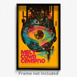 German Movie Poster - Mellow Chamber (Germany Psychedelic Art Retro Film Print)