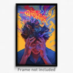 Thai Movie Poster - Boy Feeling Awe, Gripping Blue Shirt (Thailand Art Print)
