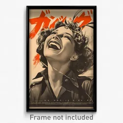 Icelandic Movie Poster - Girl Feeling Elation, Active Anchor Hair Ornament