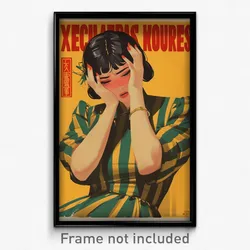 Vietnamese Movie Poster - Woman Feeling Frustrated, Triangular Pleated Dress