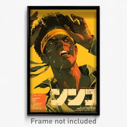 Brazilian Movie Poster - Man Feeling Irritated, Warm Headband (Brazil Art Print)