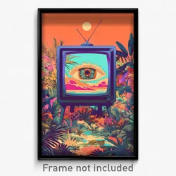 Brazilian Movie Poster - Tiny Television (Brazil Retro Film Art Print)
