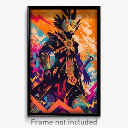 Indonesian Movie Poster - Glaring Gambit (Indonesia Retro Film Art Print)