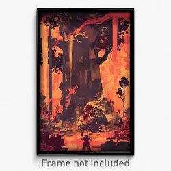 Indonesian Movie Poster - Dark Lumber Yard (Indonesia Retro Film Art Print)