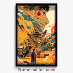 Indonesian Movie Poster - Elegant Claim (Indonesia Retro Film Art Print)