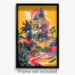 Greek Movie Poster - Attractive Swedish Architecture (Greece Film Art Print)