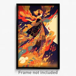 Greek Movie Poster - Kaleidoscopic Climb (Greece Retro Film Art Print)