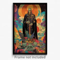 Brazilian Movie Poster - Worn Vault (Brazil Psychedelic Art Retro Film Print)