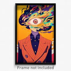 Movie Art Poster - Woman Feeling Fright, Ambitious Suit Jacket (Film Print)