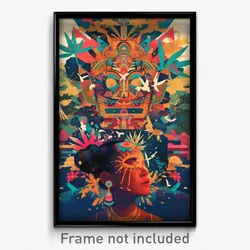 Indonesian Movie Poster - Monumental Face (Indonesia Retro Film Art Print)